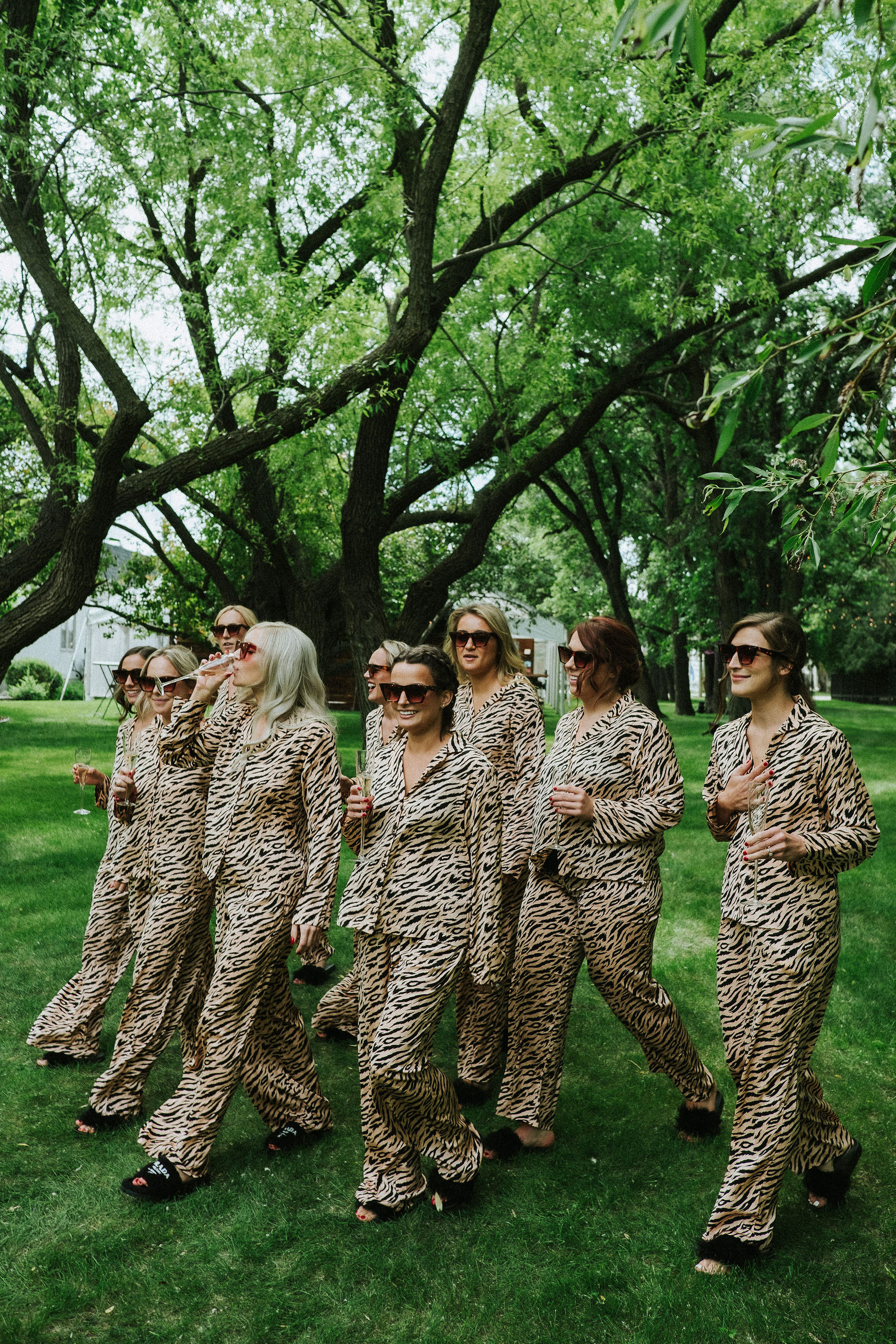 Canada's Colorful Rock 'n' Roll Backyard Anti-Wedding