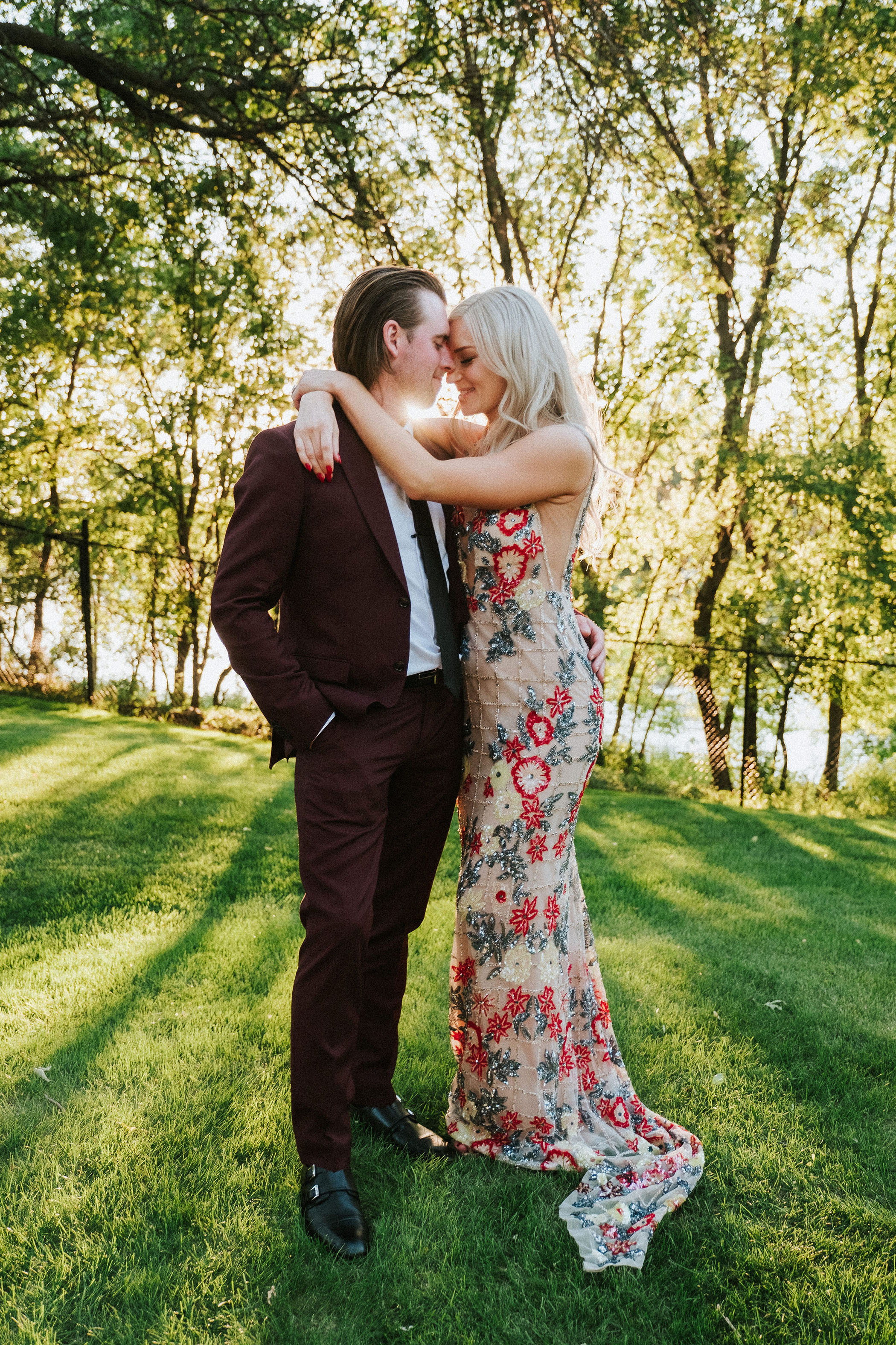 Canada's Colorful Rock 'n' Roll Backyard Anti-Wedding